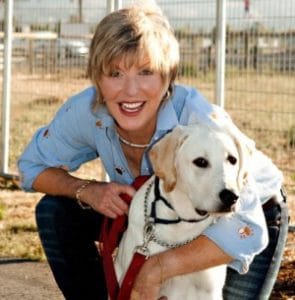 Camilla with Dog