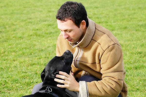 photo of dog boarding & training services being provided by dog trainer