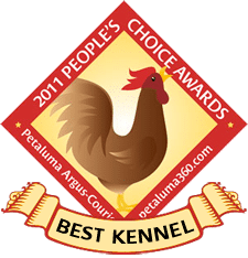 Best Kennel Award 2011 Logo for Dairydell Canine