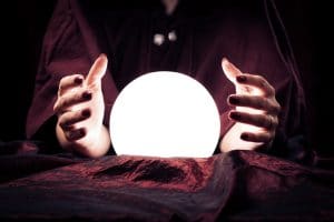 photo of fortune teller's hands