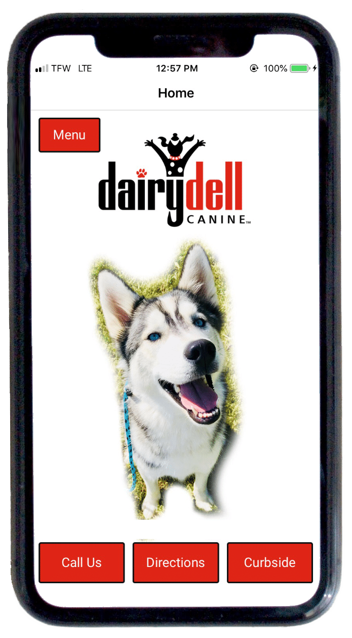 dairydell mobile phone app